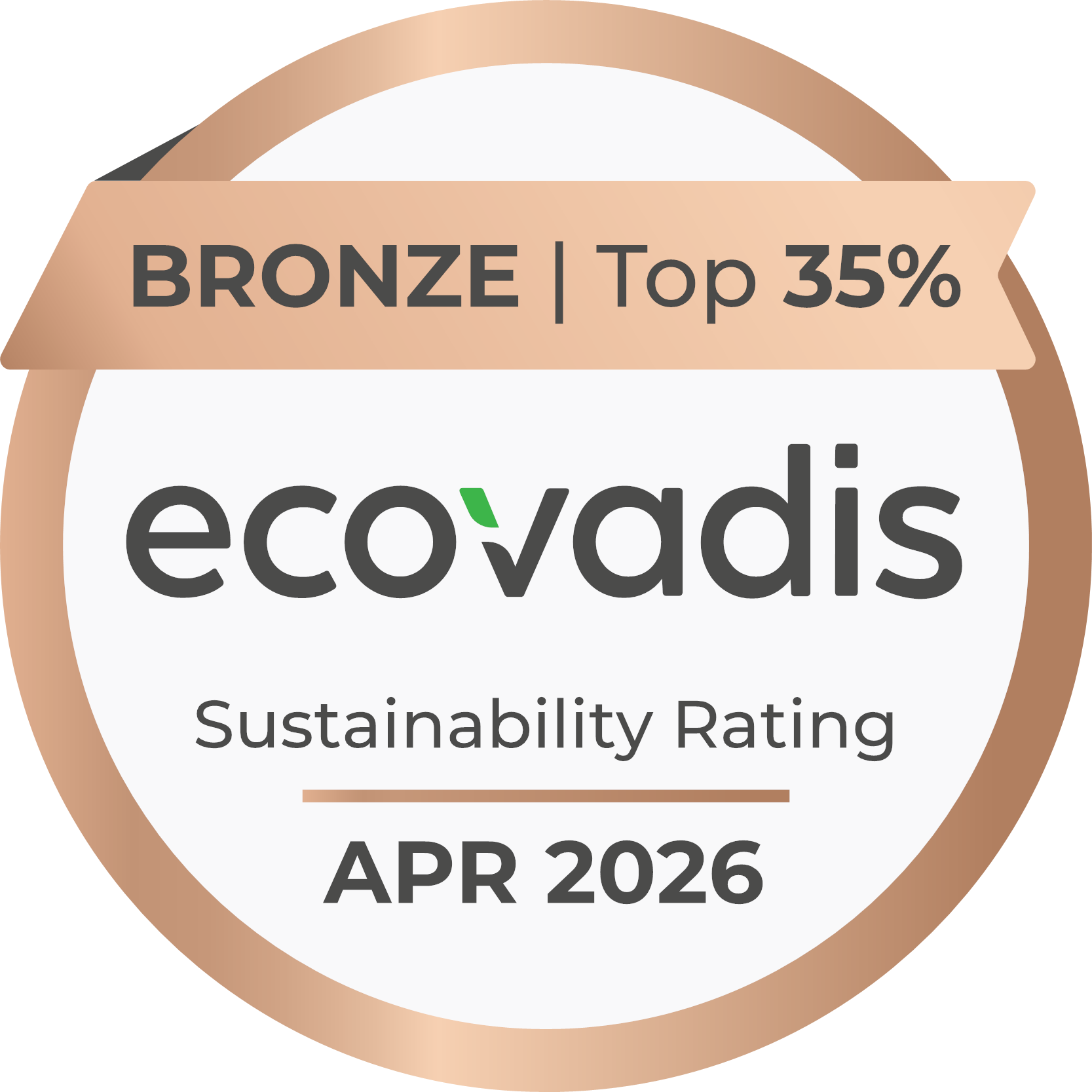 Certification Ecovadis Commited